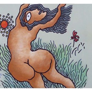 Lady, The Sun & The Butterfly