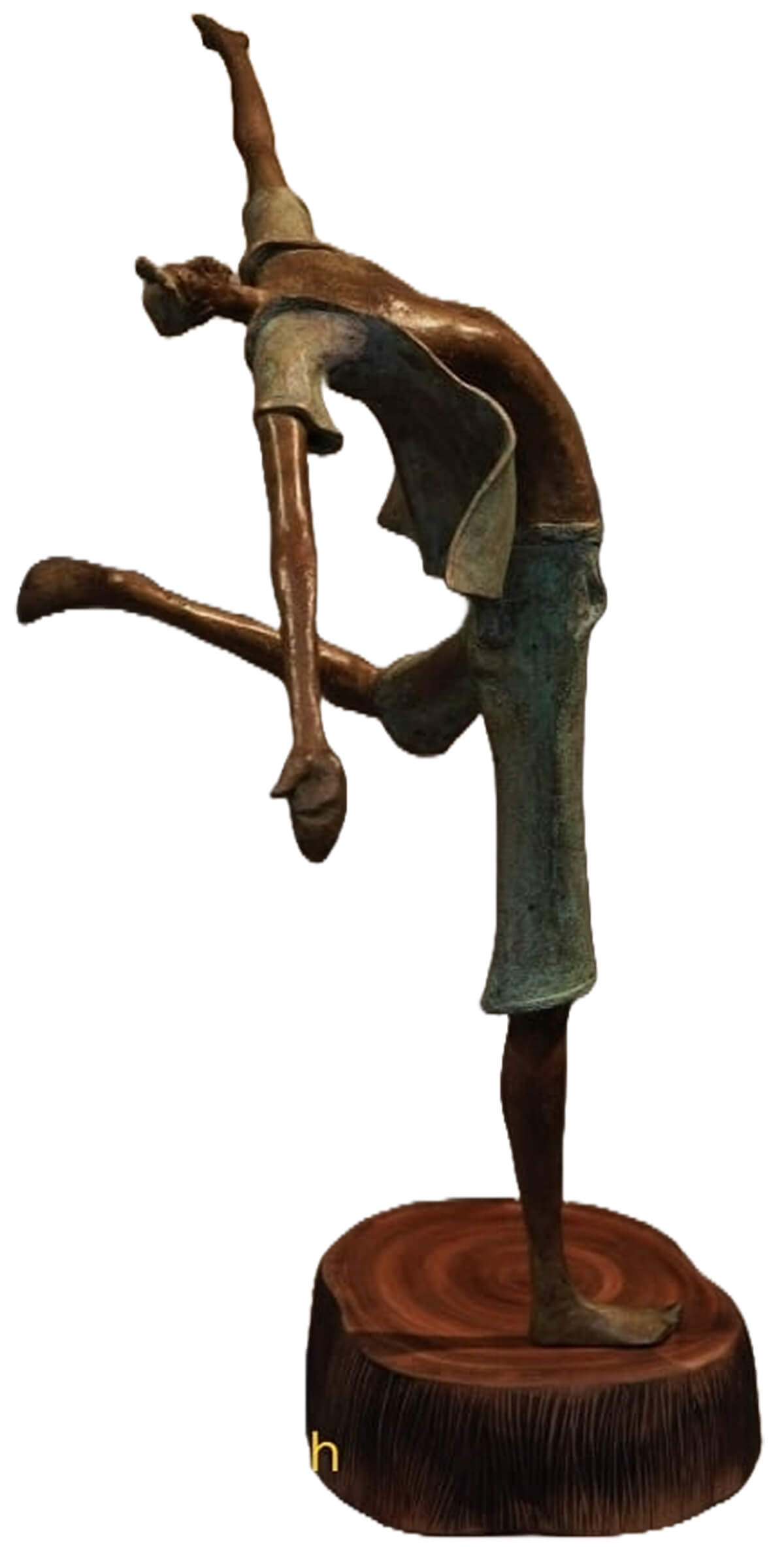 Chandan Das Bronze H 30 x W 23 x D 14 inches