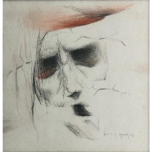 Untitled, Figurative, Mixed Media on Paper