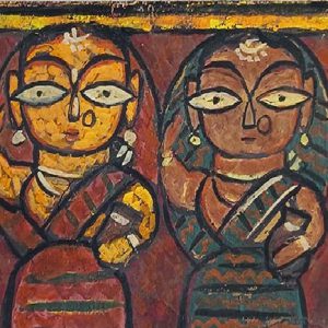 Untitled (Standing Gopinis)